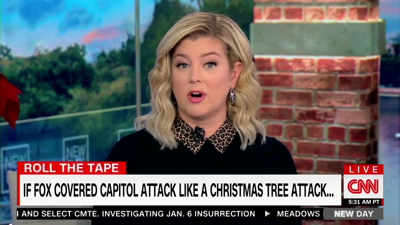 Brianna Keilar de CNN: Fox News está más preocupada por el árbol quemado que la insurrección del Capitolio