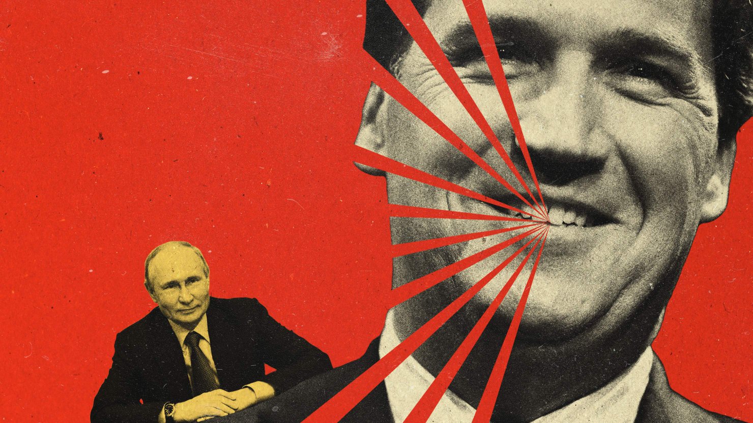 Cómo Tucker Carlson está impulsando la nueva guerra de propaganda de Rusia