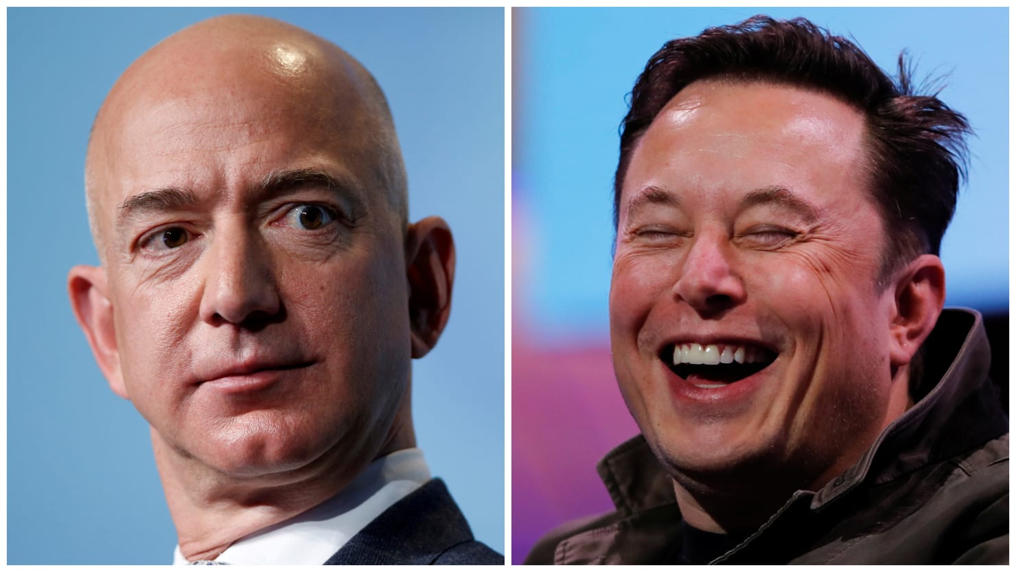El hijo varón Elon Musk no puede resistirse a sumergirse en Bezos de nuevo