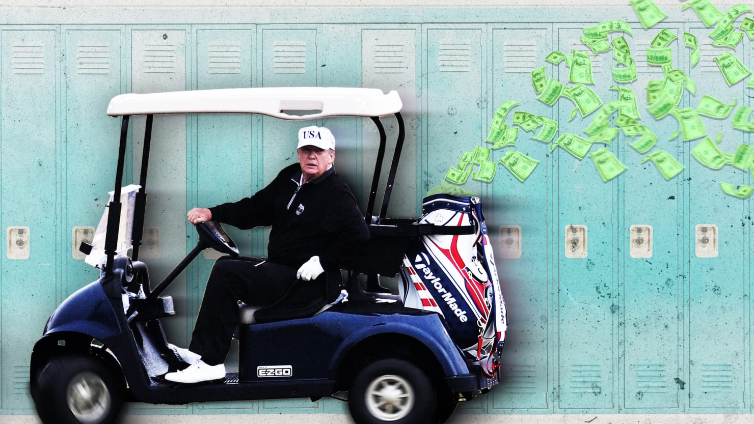 Cómo un campo de golf Trump está arruinando una escuela pública