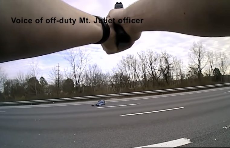 Se publica video de cámara corporal de nueve policías abriendo fuego contra Landon Eastep en Tennessee Highway