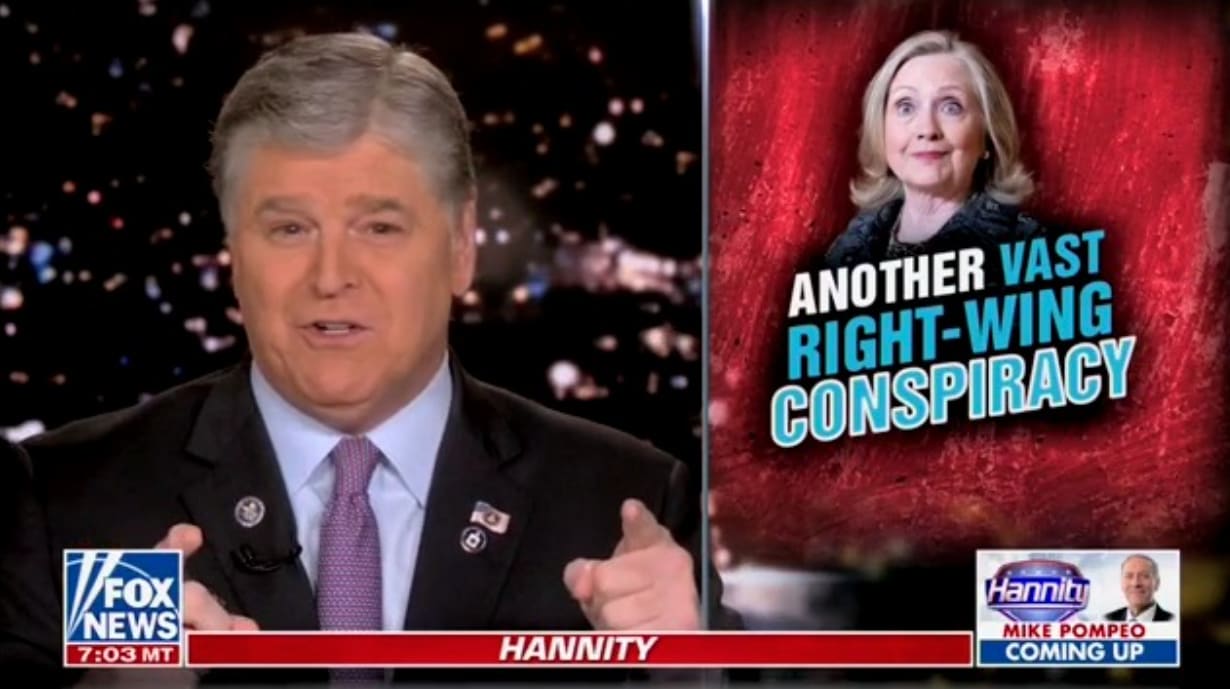 Giddy Hannity incita a Hillary a demandar a Fox News por difamación: ‘¡Adelante!’