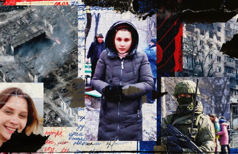 Mujer ucraniana atrapada vio cómo su patio trasero se convertía en una escena de asesinato en masa
