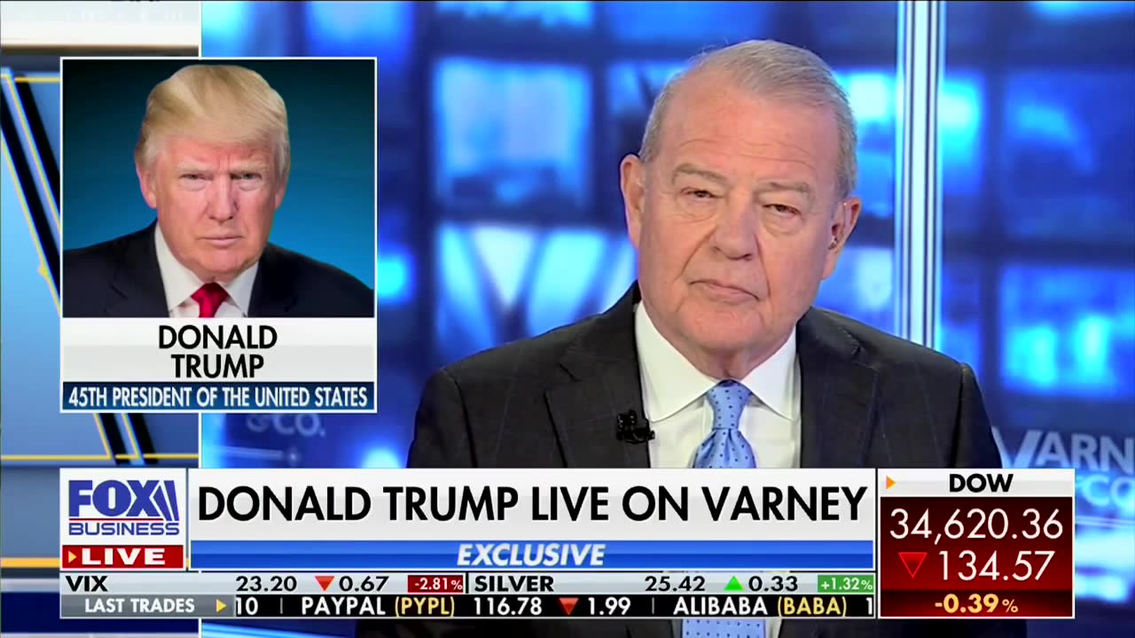 El presentador de Fox se cansa repetidamente de las tonterías de Trump durante una larga conversación