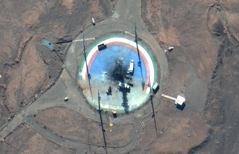 Fotos satelitales muestran que Irán tuvo otro lanzamiento espacial fallido