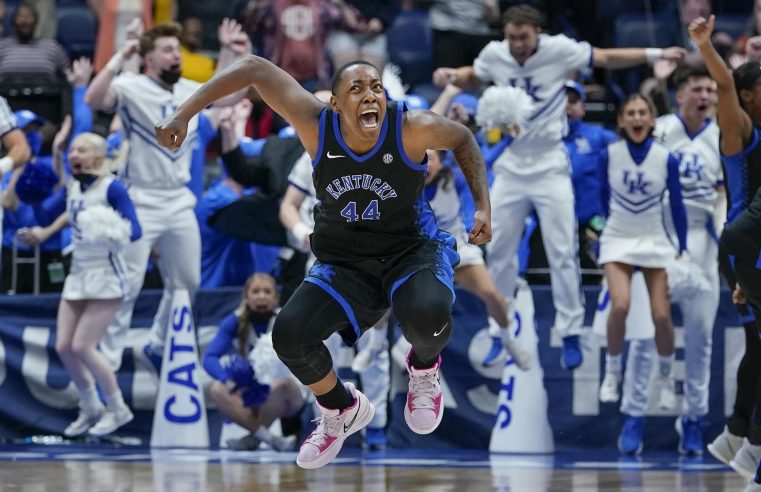 Kentucky sorprende a la No. 1 de Carolina del Sur para ganar el título femenino de la SEC