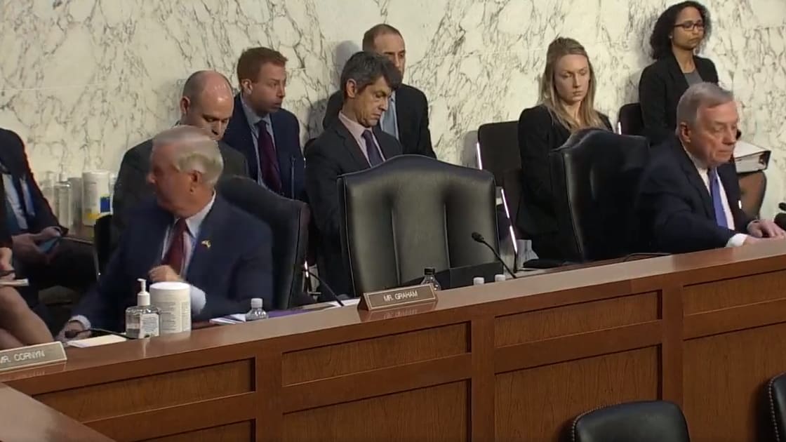Lindsey Graham lanza otra rabieta durante las audiencias de SCOTUS