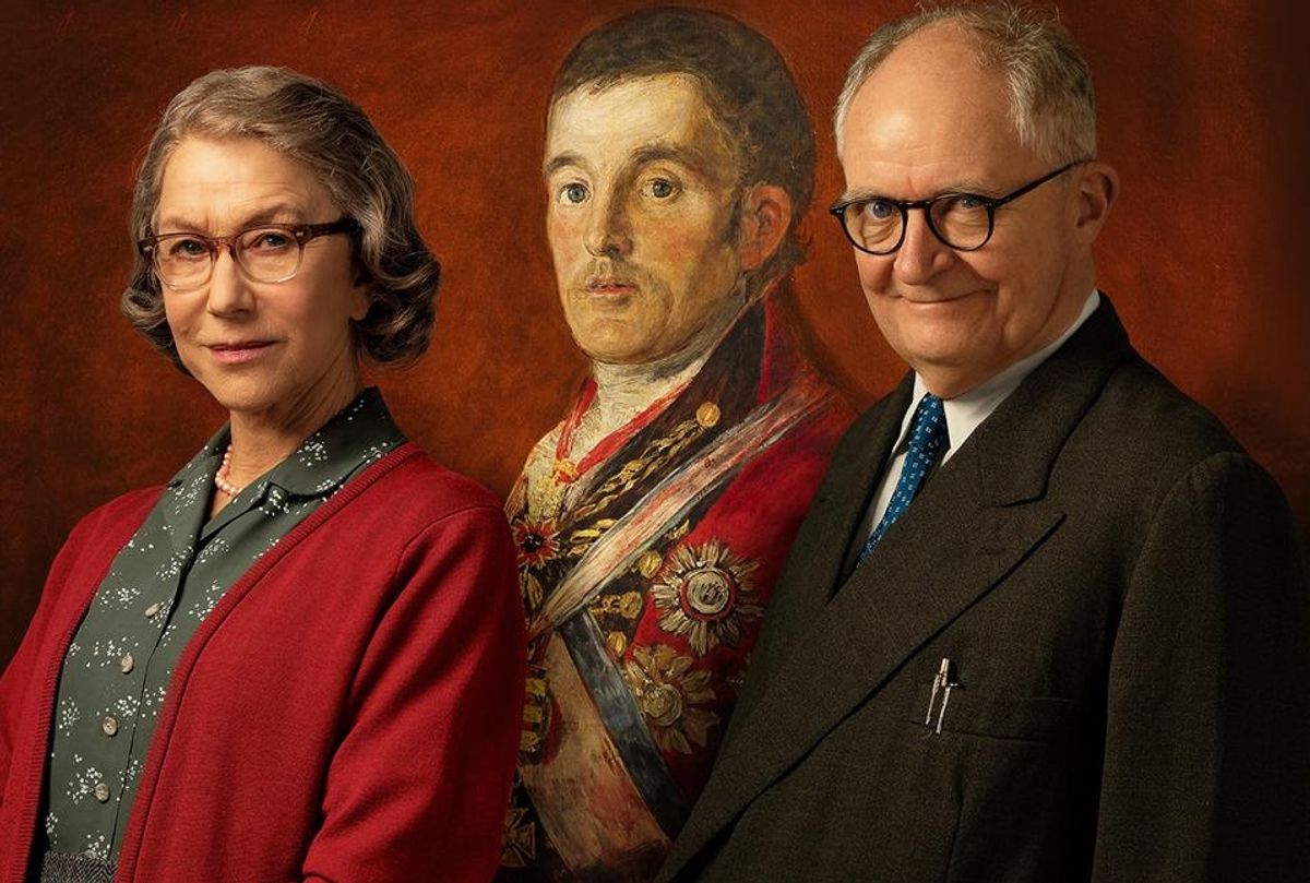 En “The Duke”, Jim Broadbent y Helen Mirren hacen encantador un robo de arte en la vida real