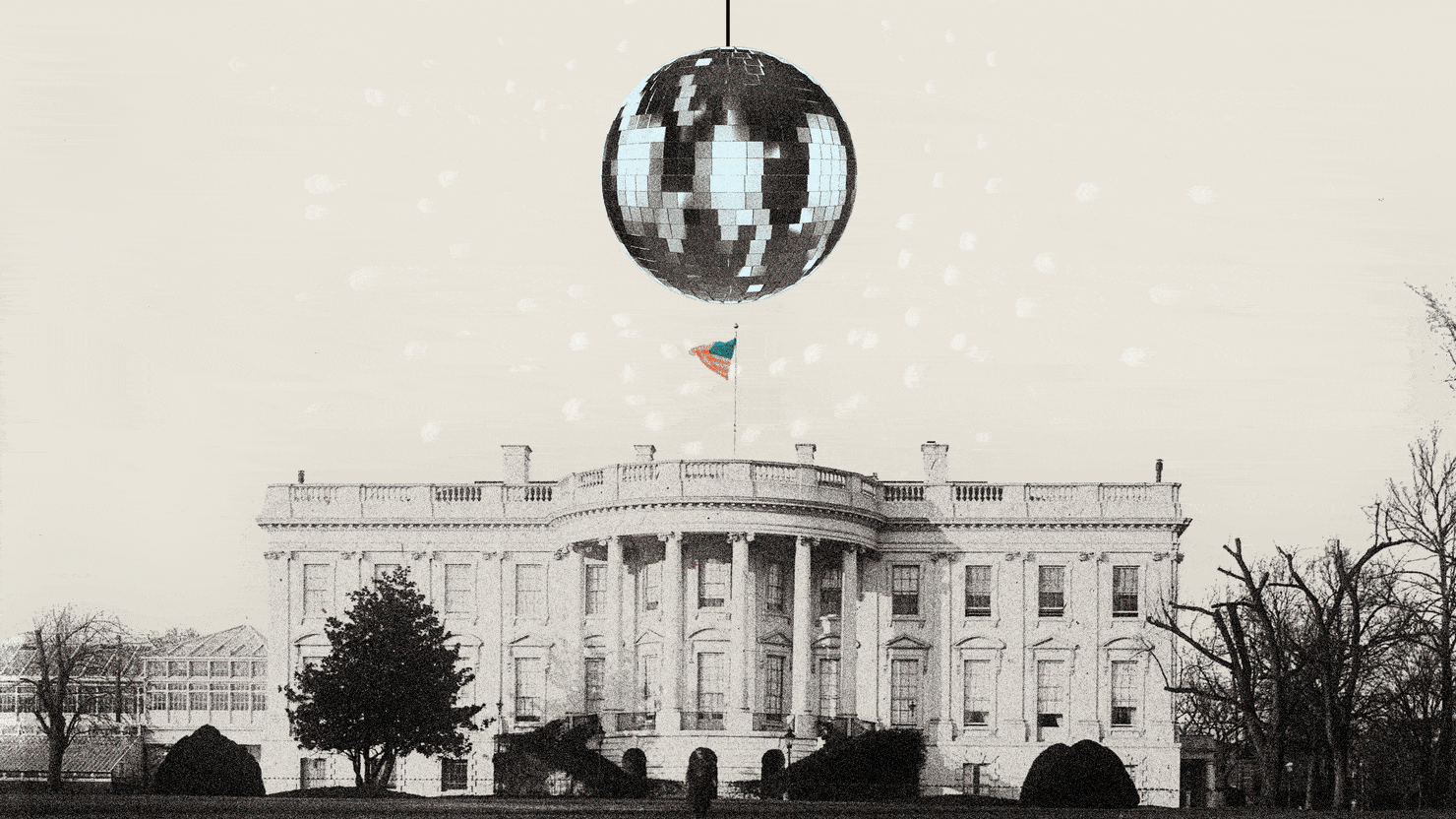El presidente más diva de Estados Unidos hizo que Tiffany decorara la Casa Blanca con bolas de discoteca ‘arrugadas’