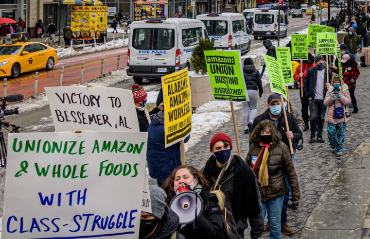 El sindicato acusa a Amazon de violar la ley laboral en las segundas elecciones tras el rechazo de los resultados de las primeras