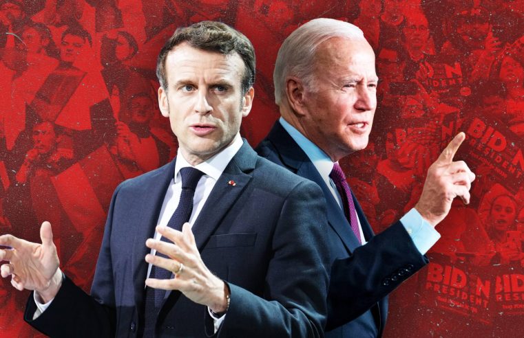 Emmanuel Macron y Joe Biden tienen el mismo problema: hacer que la izquierda vote