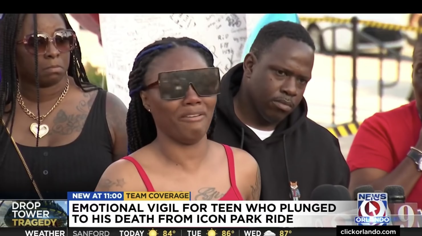 Familia dice mentiras sobre ‘primo’ de niño que murió en Orlando Park Ride