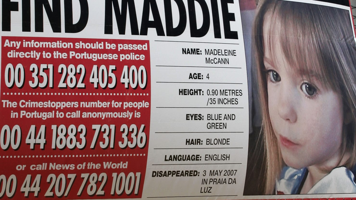 El fiscal dice que han resuelto la desaparición de Madeleine McCann