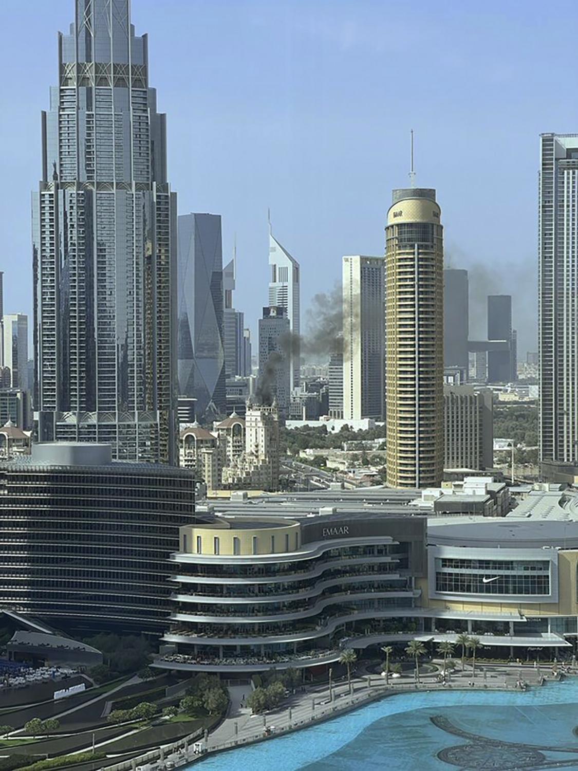 Un incendio en Dubai obliga a evacuar un hotel de lujo; no hay heridos