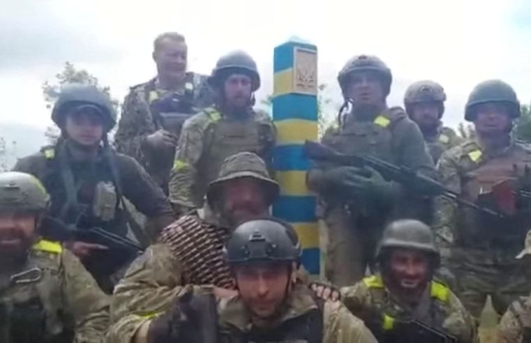Unidad ucraniana: Empujamos a los rusos hasta su frontera
