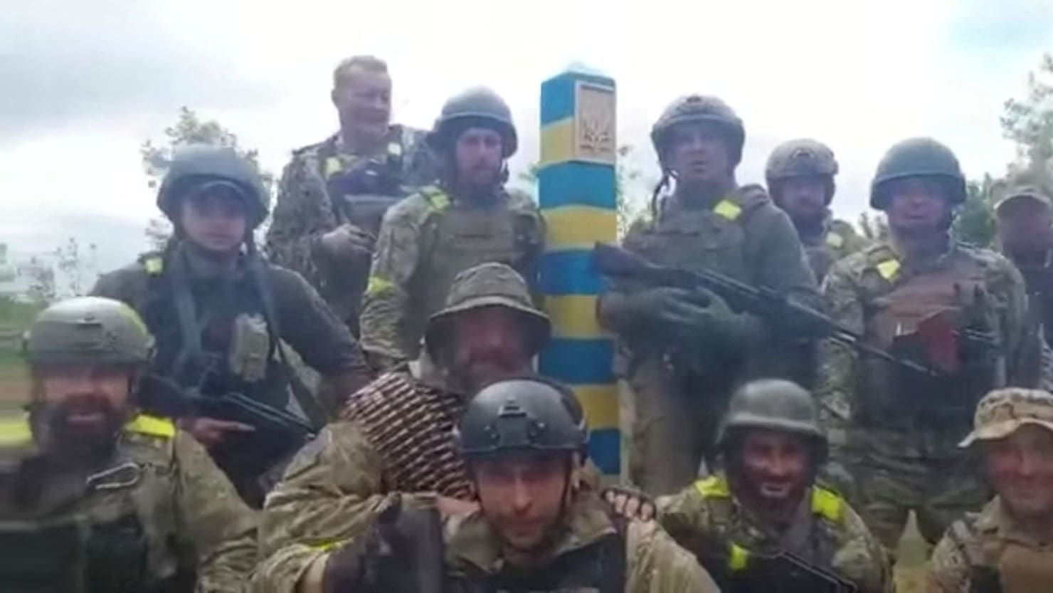 Unidad ucraniana: Empujamos a los rusos hasta su frontera