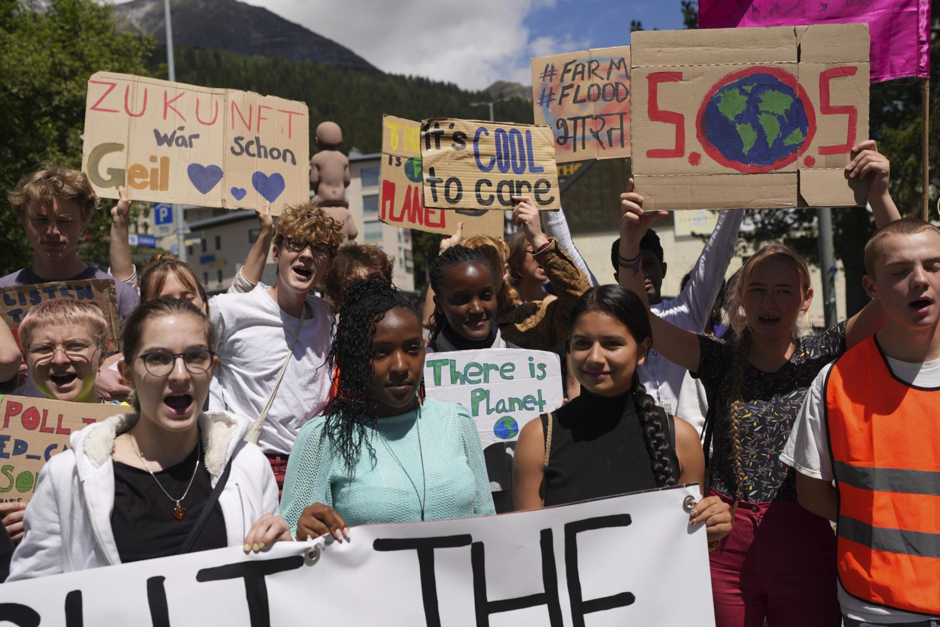 En Davos, los activistas climáticos dicen que se ignoraron los principales problemas