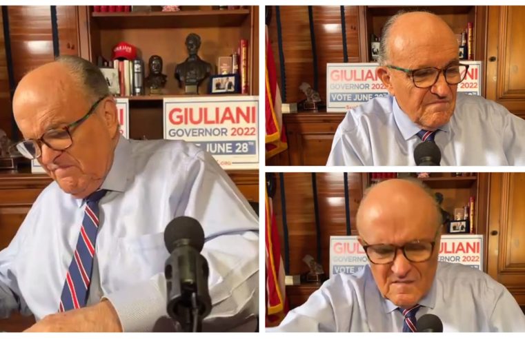 Giuliani suena como si estuviera listo para poner a su hijo en el Monte Rushmore