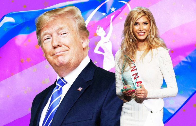 Trump respaldó a la reina de la belleza trans antes de volverse completamente fóbico