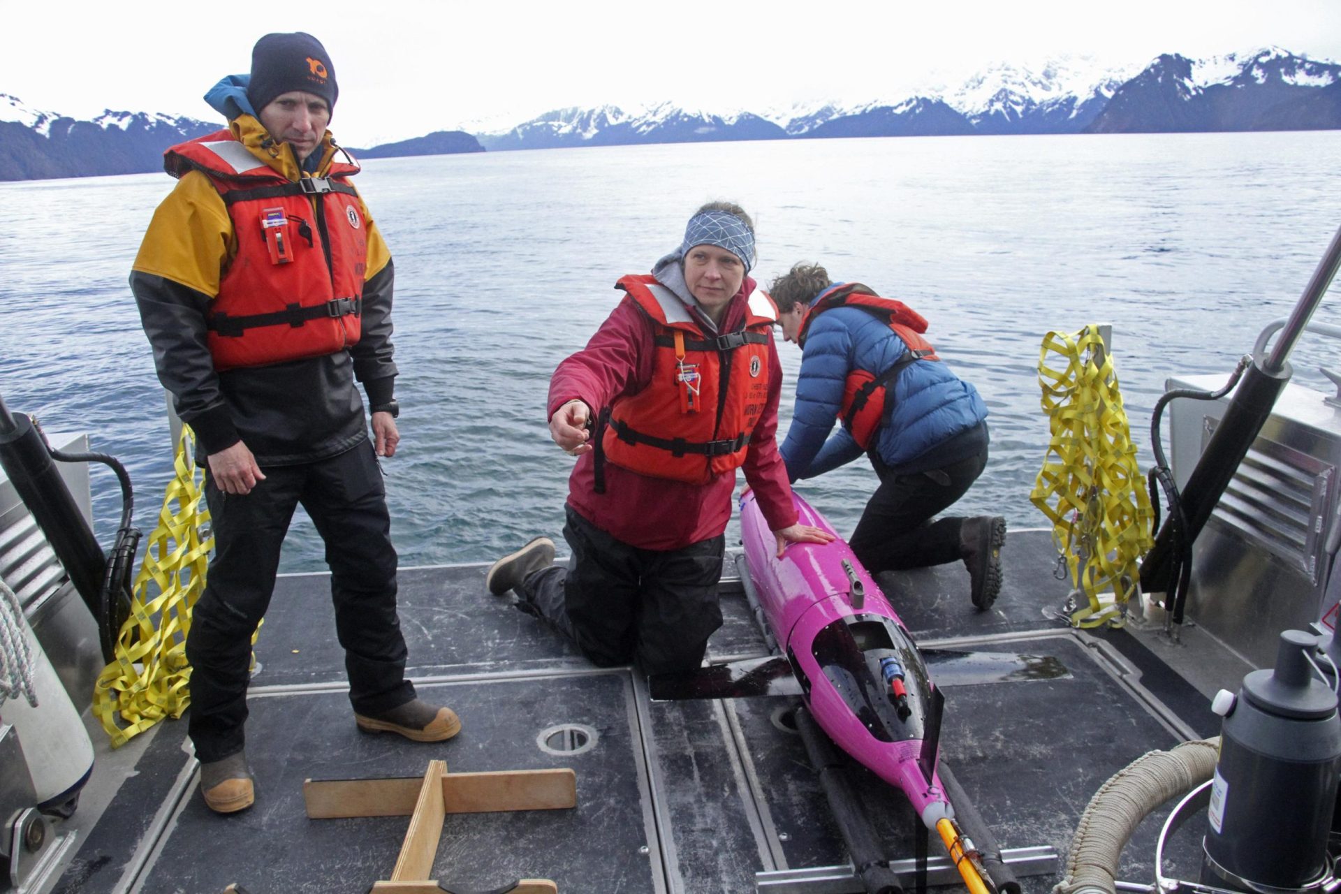 Una primicia en el océano: un dron submarino rastrea el CO2 en el golfo de Alaska