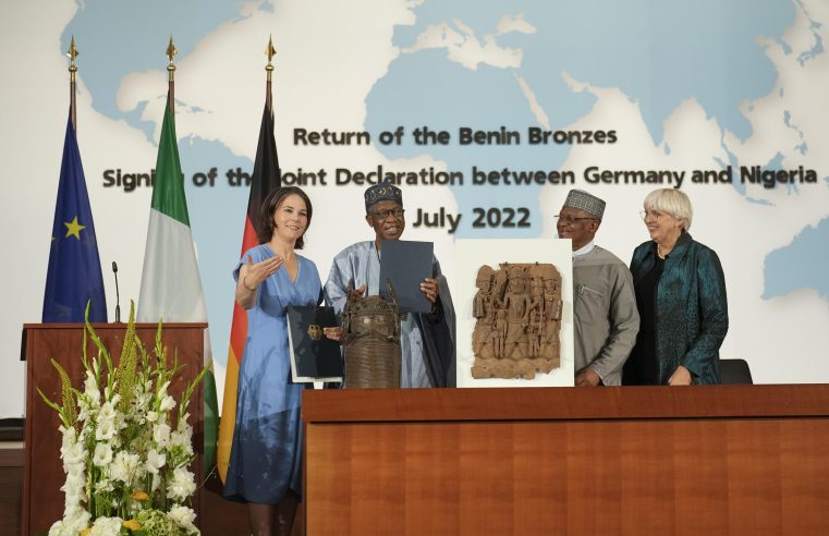 Alemania y Nigeria firman un acuerdo para la devolución de los Bronces de Benín