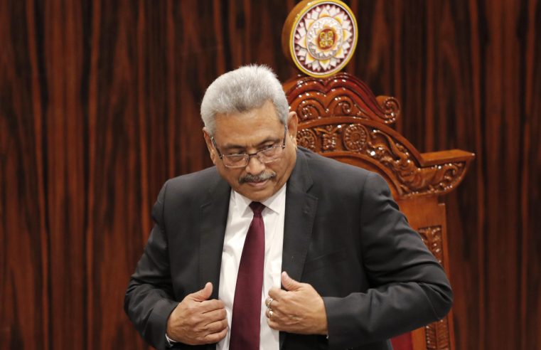 Breve historia del ascenso y la caída del presidente de Sri Lanka
