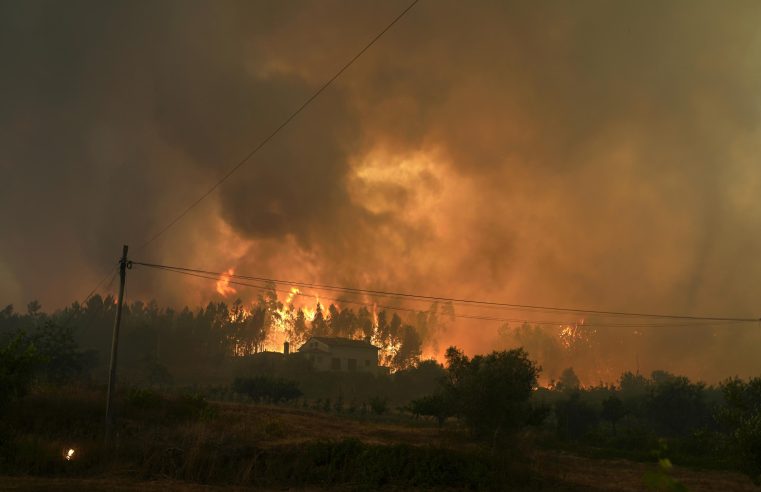 Los incendios forestales queman partes de Europa en medio de una ola de calor extremo