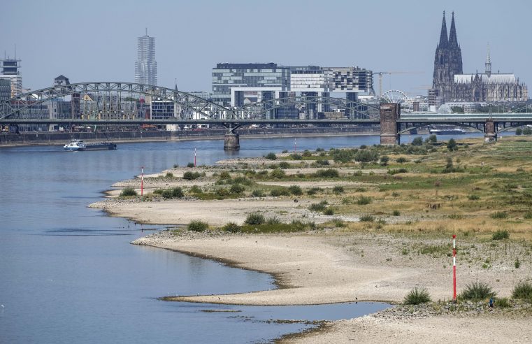 El río Rin podría caer por debajo de la marca crítica, poniendo en riesgo la industria