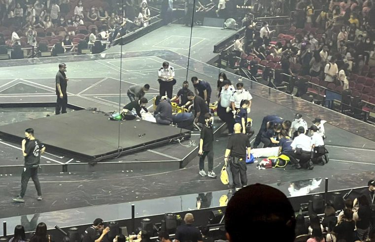 Las autoridades de Hong Kong investigarán el accidente del concierto