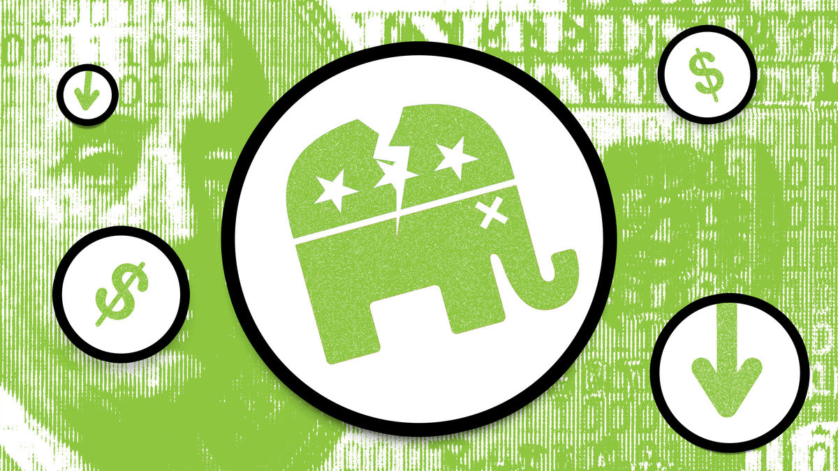 Los candidatos republicanos al Senado están siendo aplastados en línea