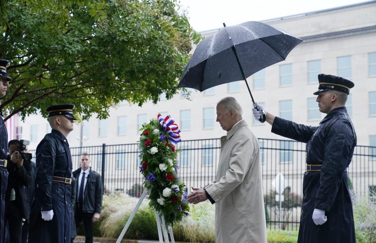 Biden honra a las víctimas del 11 de septiembre y promete compromiso para frustrar el terrorismo