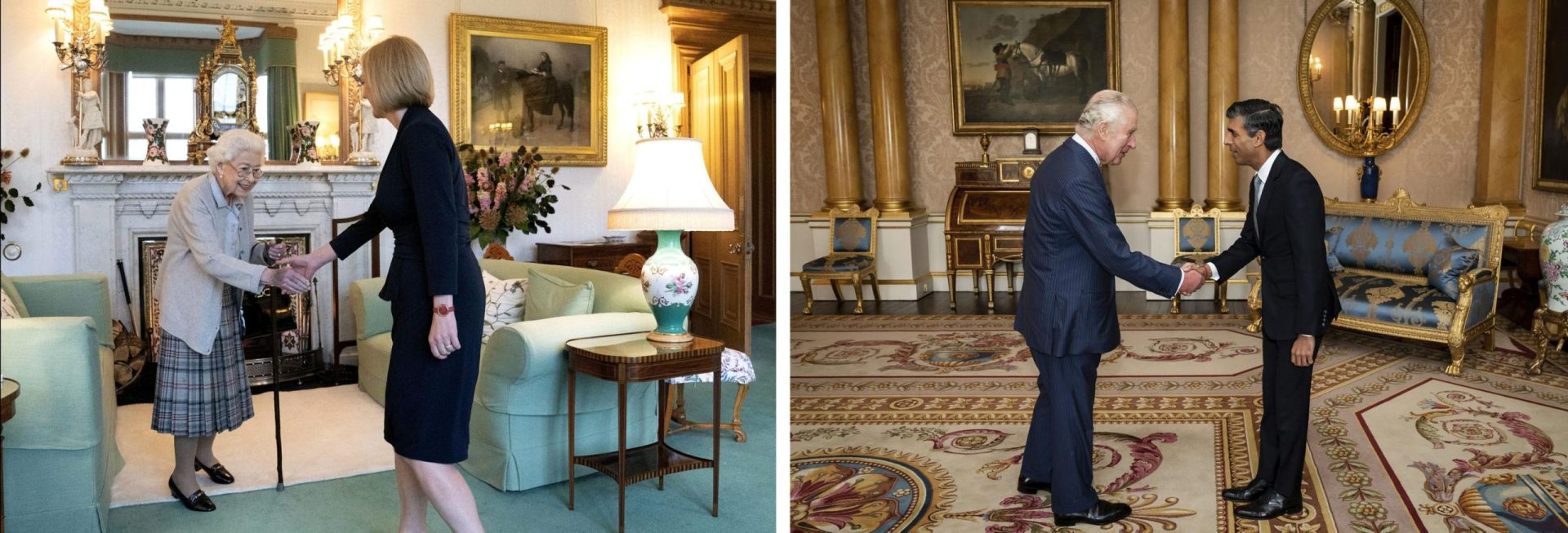 2 imágenes de Gran Bretaña, tomadas con 7 semanas de diferencia, que lo dicen todo