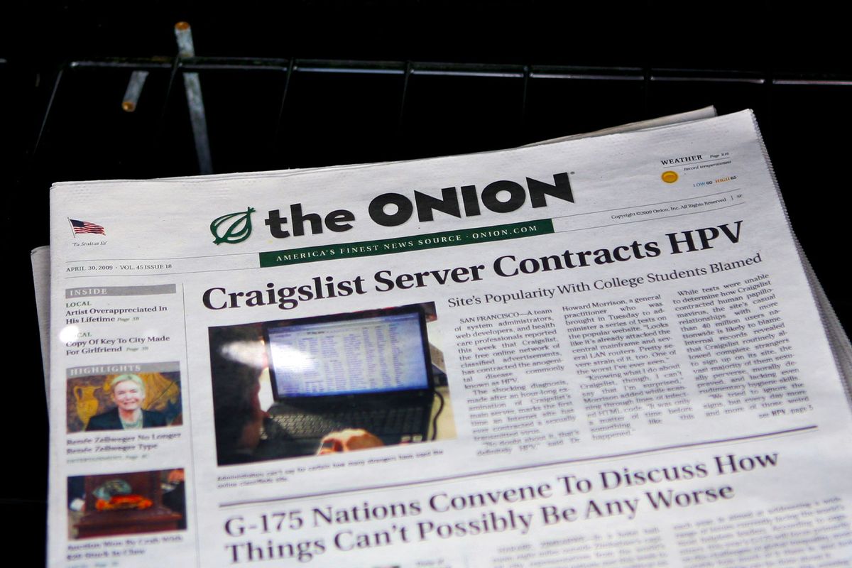 4,3 billones de lectores no pueden estar equivocados: por qué SCOTUS debería escuchar la defensa de la sátira de The Onion