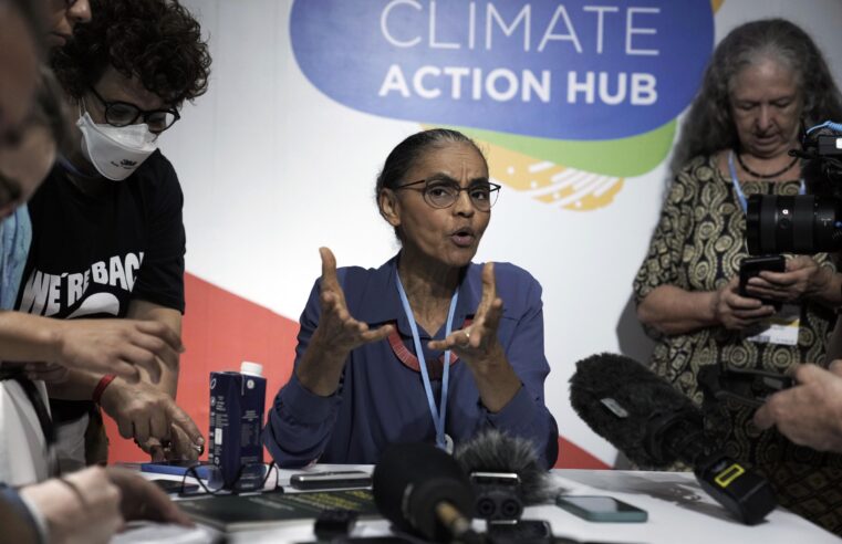 Brasil será líder climático, dice exministra Marina Silva