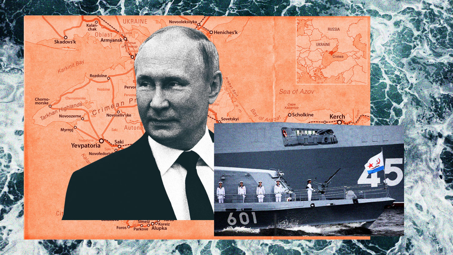 La armada ‘feroz’ de Putin se escondió después de un ataque devastador
