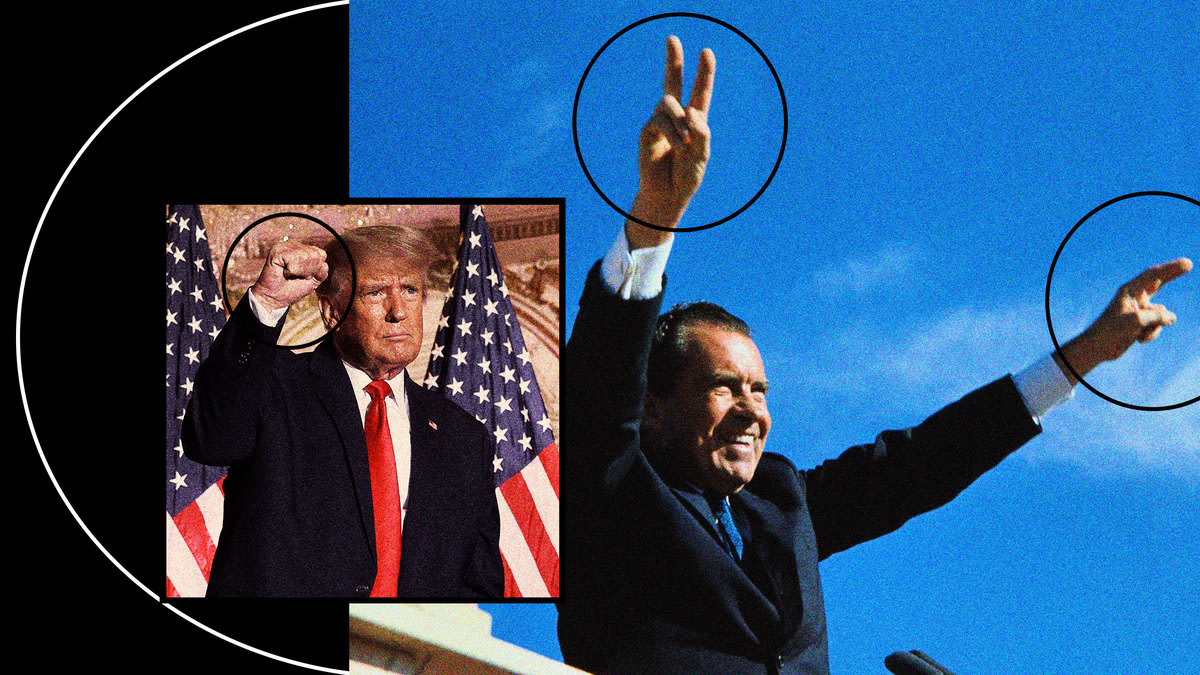 Trump debería funcionar más como lo hizo Nixon (no estoy bromeando)
