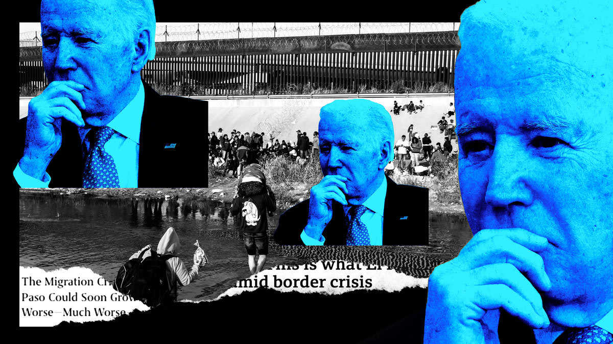 Biden niega la crisis en la frontera