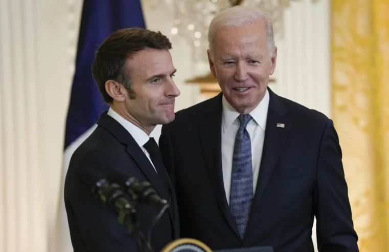 Biden y Macron prometen unidad contra Rusia y discuten disputa comercial
