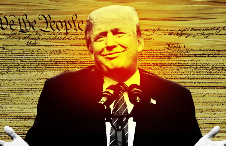 Donald Trump no respeta (o ni siquiera entiende) la Constitución