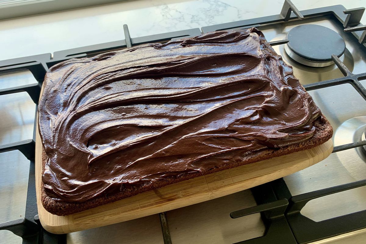 La clave de los brownies sureños de Margie-Mom es el glaseado de chocolate decadente