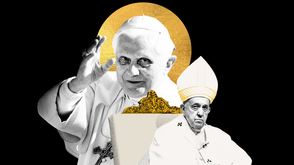 El fantasma de Benedicto XVI amenaza con un final escandaloso para el Papa Francisco