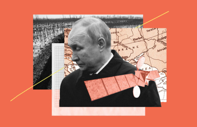 Plan de ataque preventivo de Putin expuesto en fotos satelitales