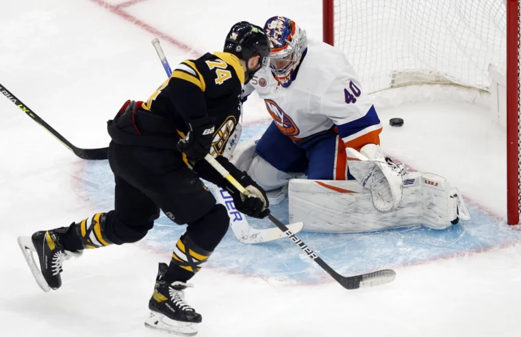 DeBrusk anota a cambio, Bruins vence a Islanders 6-2