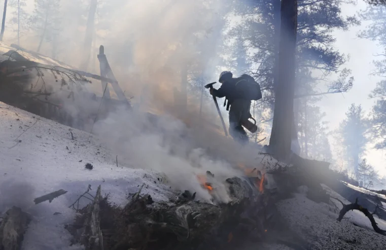 Los federales envían $ 930 millones para frenar la ‘crisis’ de los incendios forestales en el oeste de EE. UU.