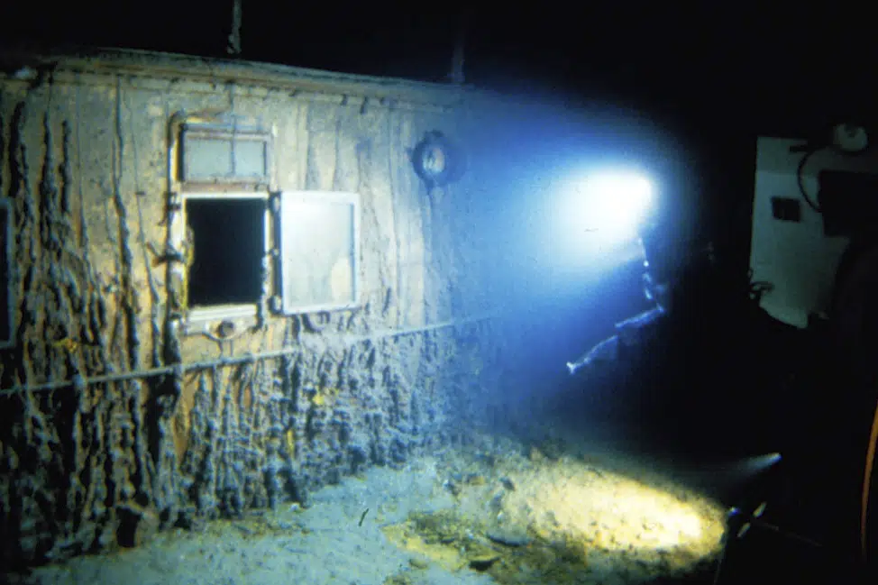 Inusual video de los restos del Titanic será lanzado hoy