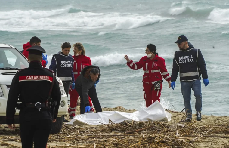 Tragedia de migrantes en Italia supera los 60 muertos;  faltan docenas