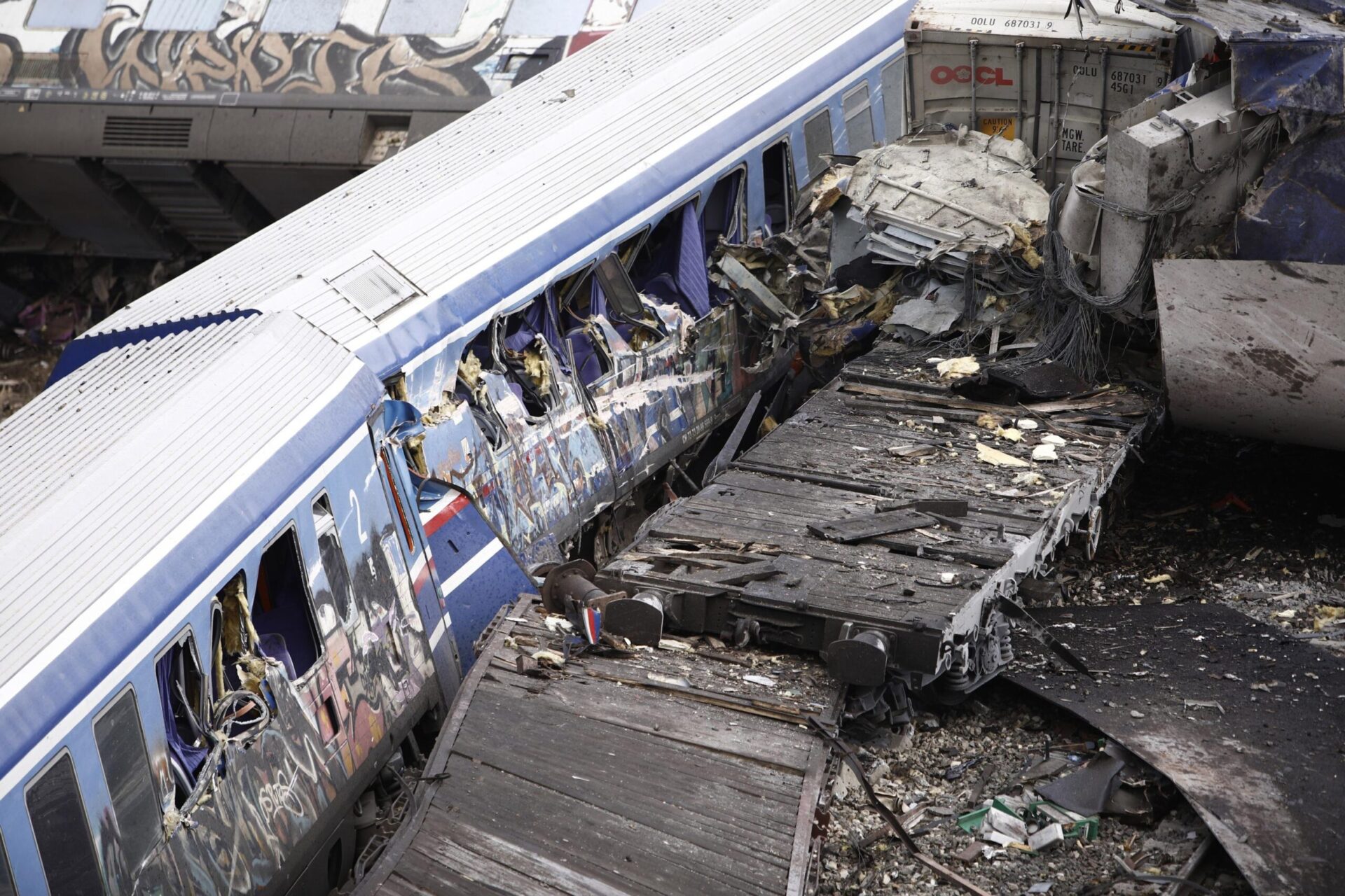 Accidente de tren en Grecia: el número de muertos sigue aumentando