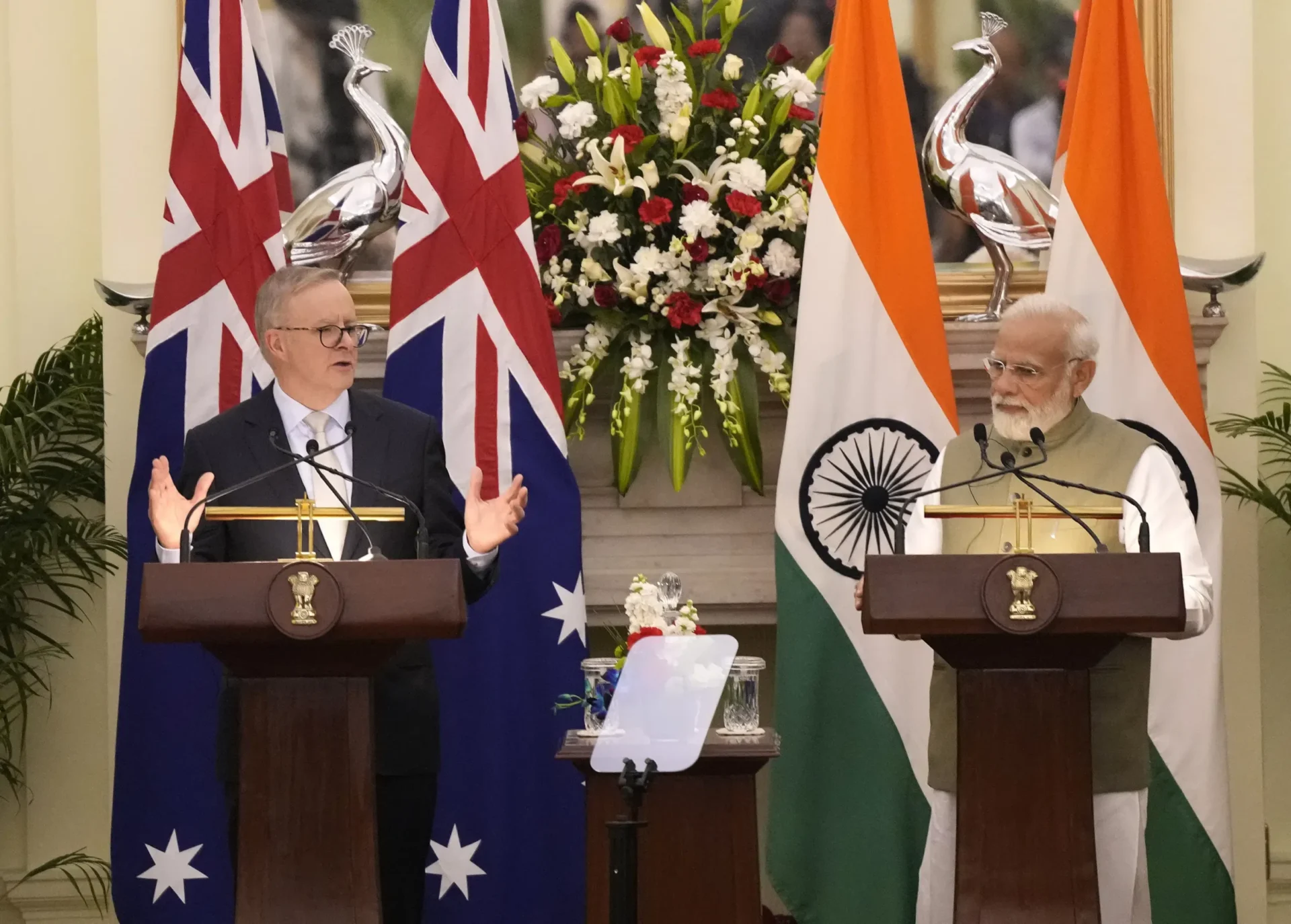 Australia busca reforzar lazos económicos y de seguridad con India