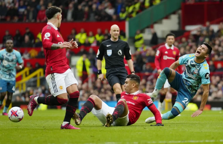 Casemiro vuelve a ser expulsado y el Manchester United no pasa del 0-0 ante el Southampton