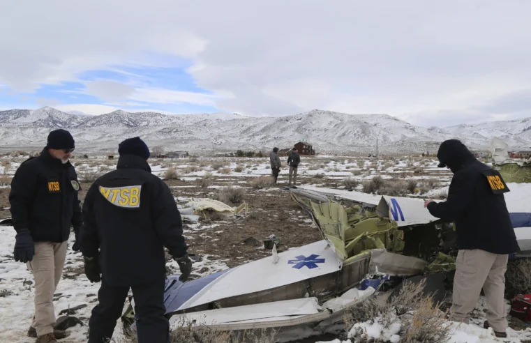 El accidente de Nevada es el tercer accidente mortal relacionado con el servicio médico aéreo